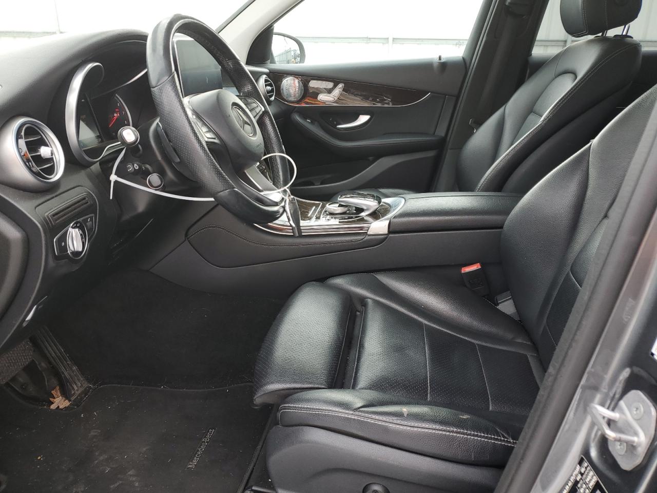 2016 Mercedes-Benz GLC VIN WDC0G4KB9GF112413 Copart auction photo, side damage thumbnail 7