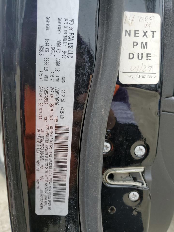 2017 Jeep Liberty (Patriot) VIN 1C4NJPBA3HD141201 Copart auction photo, front end damage thumbnail 12