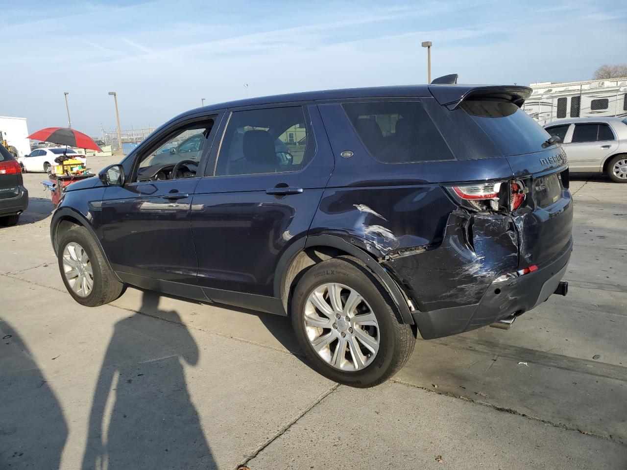 2017 Land Rover Discovery VIN SALCP2BGXHH637935 Copart auction photo, rear end damage thumbnail 2