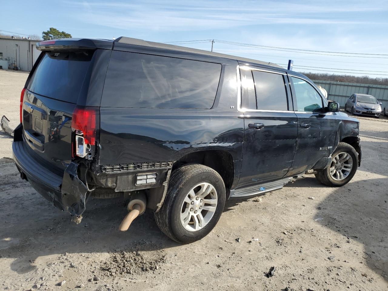 2019 Chevrolet Suburban VIN 1GNSKHKC1KR188011 Copart auction photo, all over / rear end damage thumbnail 3
