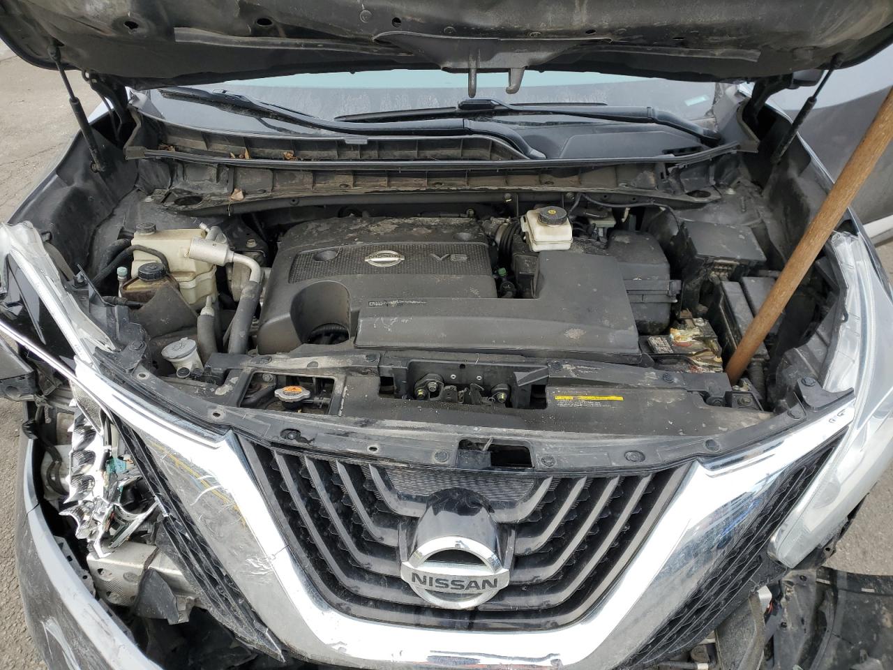 2015 Nissan Murano VIN 5N1AZ2MH9FN207953 Copart auction photo, front end damage thumbnail 12
