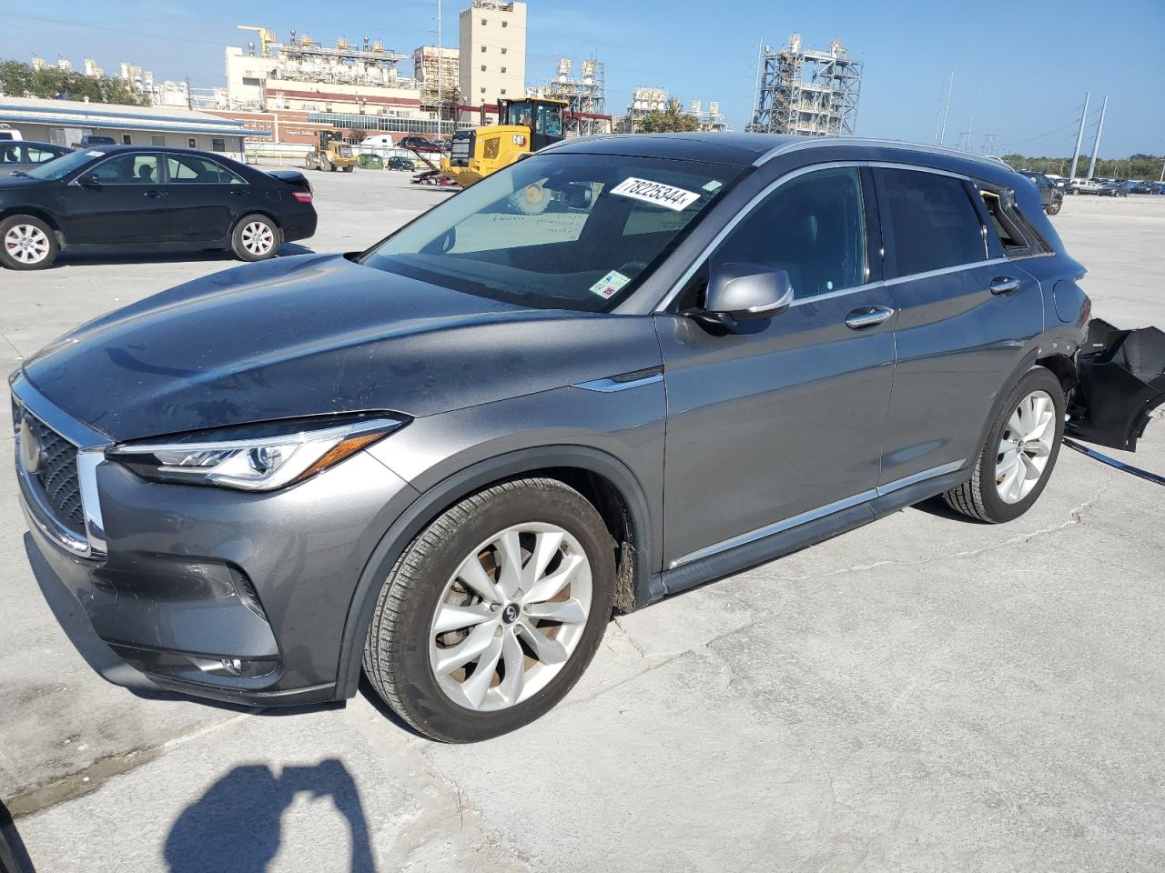 2019 Infiniti QX50 VIN 3PCAJ5M18KF121218 - Copart auction photo