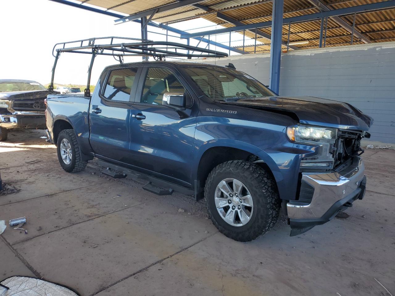 2019 Chevrolet Silverado VIN 1GCUYDED8KZ293741 Copart auction photo, front end damage thumbnail 4