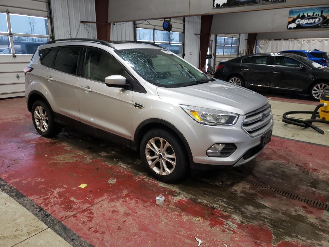 2018 Ford Escape VIN 1FMCU9GDXJUA61201 Copart auction photo, front end damage thumbnail 4