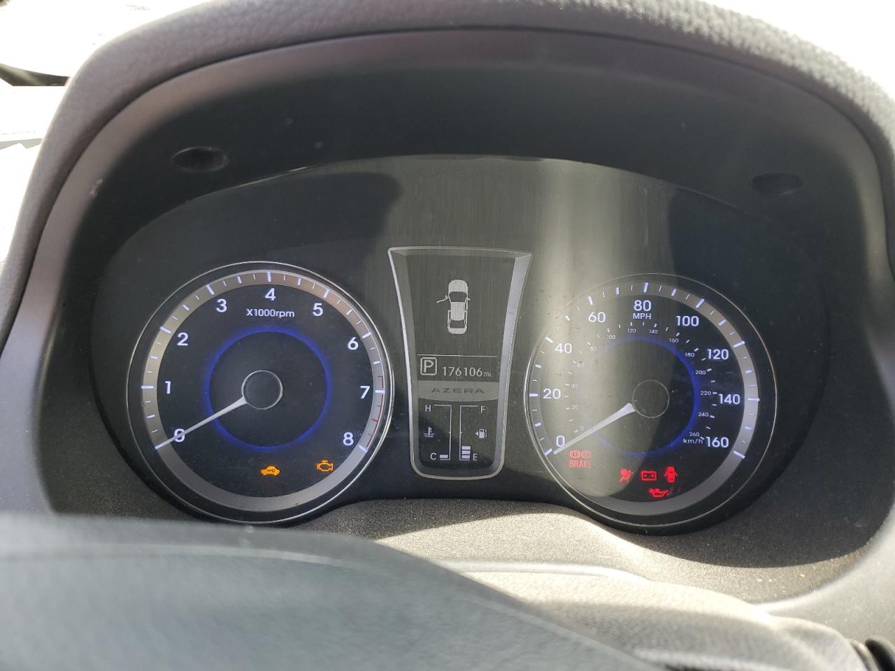 2014 Hyundai Azera VIN KMHFG4JG4EA368249 Copart auction photo, minor dent/scratches damage thumbnail 9