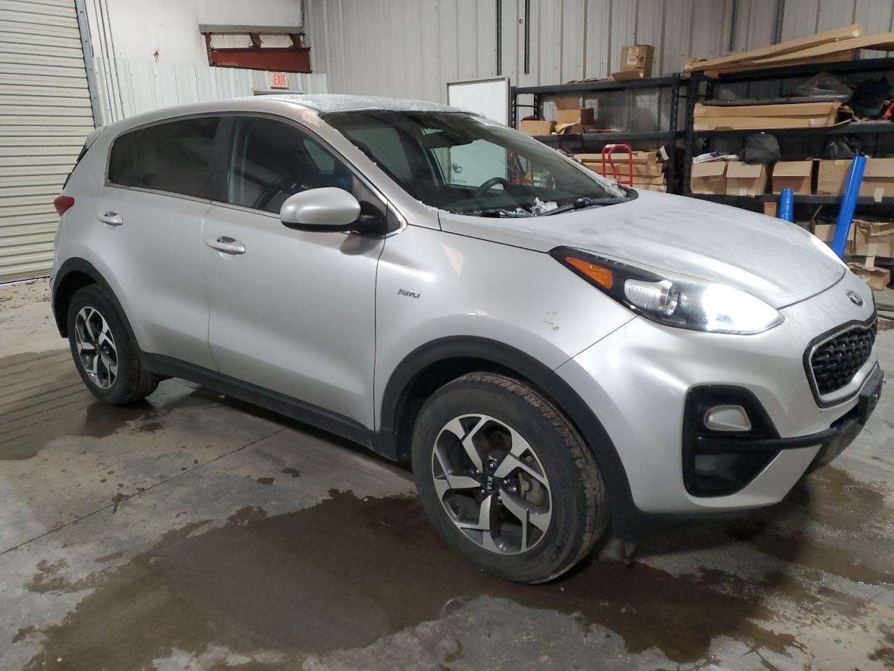2020 KIA Sportage VIN KNDPMCAC2L7641319 Copart auction photo, rear end / side damage thumbnail 4