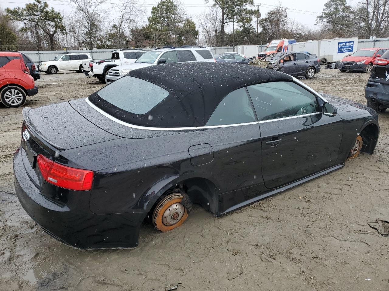 2014 Audi RS5 VIN WUAC6AFH5EN900162 Copart auction photo, rear end / front end damage thumbnail 3