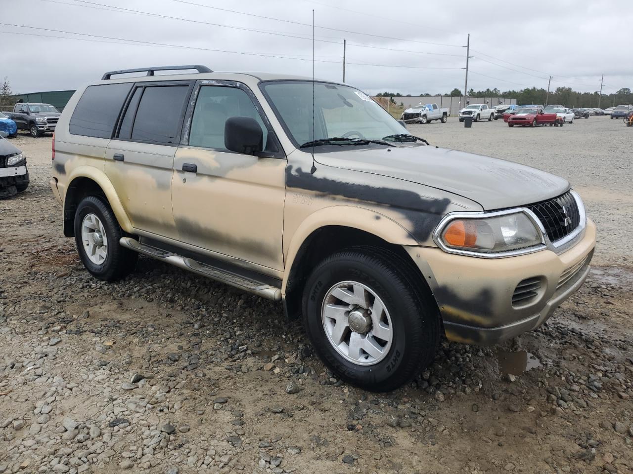 2002 Mitsubishi Montero VIN JA4LS31R82J033759 Copart auction photo, rear end damage thumbnail 4