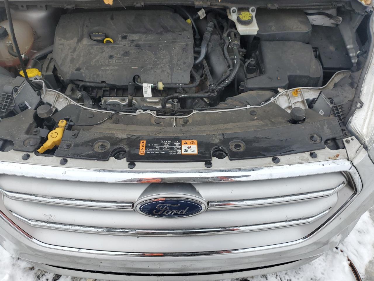 2017 Ford Escape VIN 1FMCU9GD3HUC22532 Copart auction photo, front end / side damage thumbnail 12