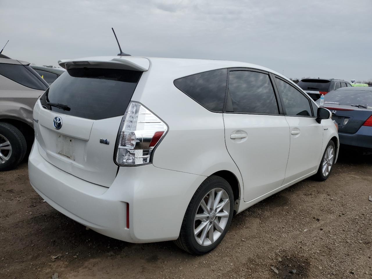2012 Toyota Prius VIN JTDZN3EU9C3150570 Copart auction photo, front end damage thumbnail 3