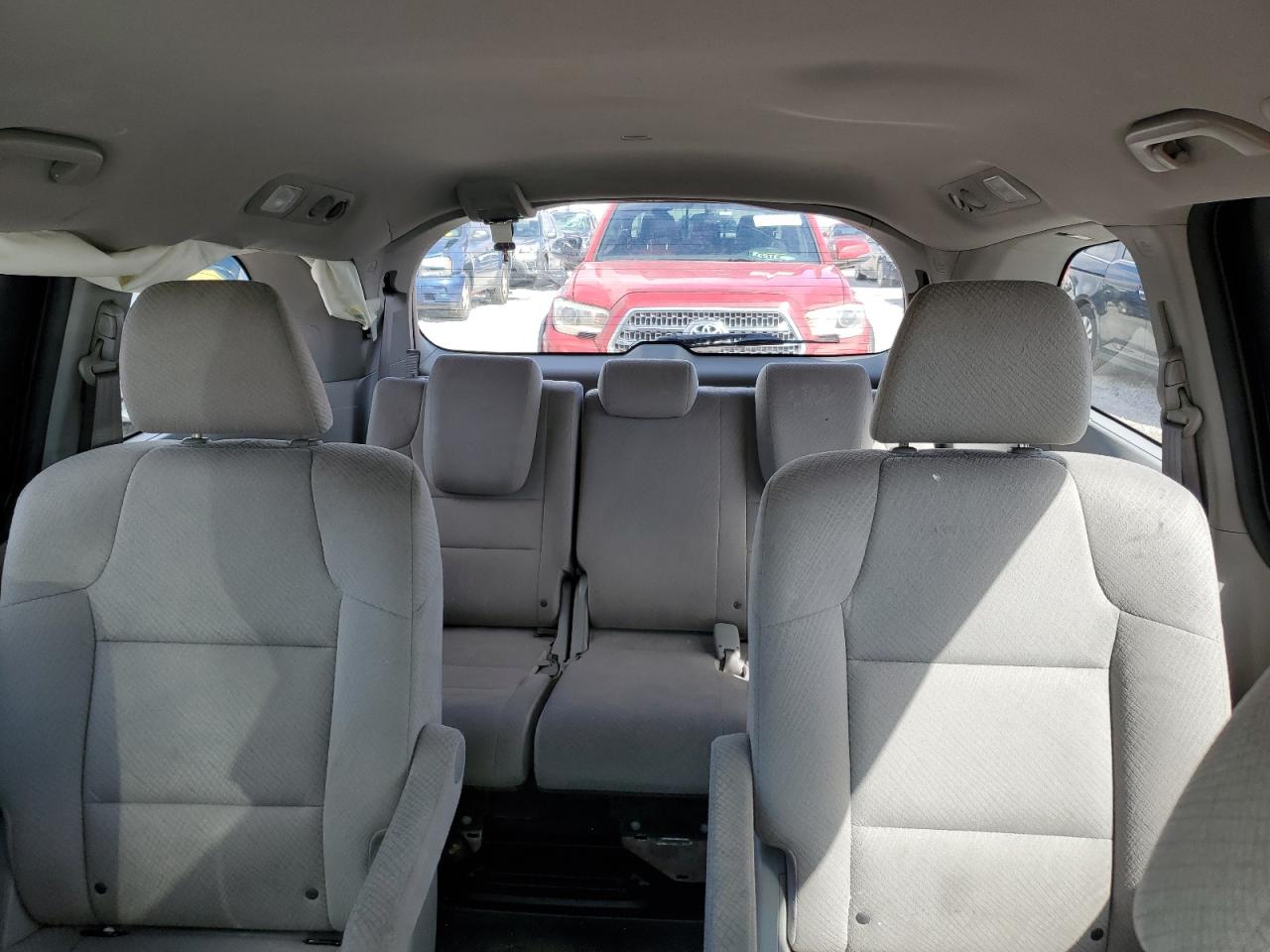 2014 Honda Odyssey VIN 5FNRL5H20EB070737 Copart auction photo, side / rear end damage thumbnail 10
