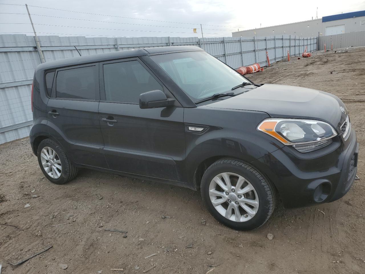 2013 KIA Soul VIN KNDJT2A53D7619867 Copart auction photo, front end / rear end damage thumbnail 4