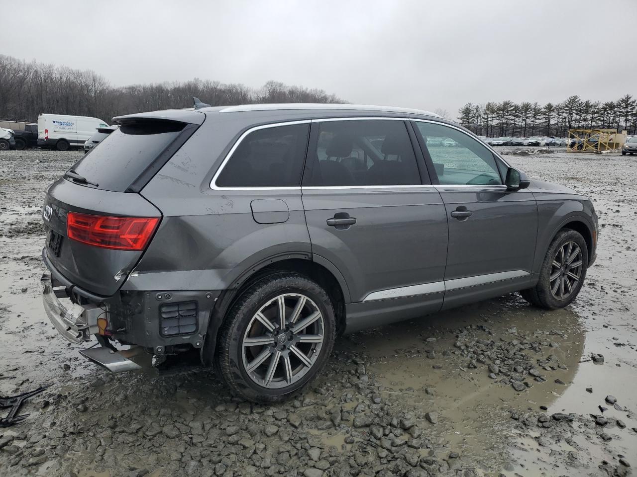 2019 Audi Q7 VIN WA1LHAF72KD025214 Copart auction photo, rear end damage thumbnail 3