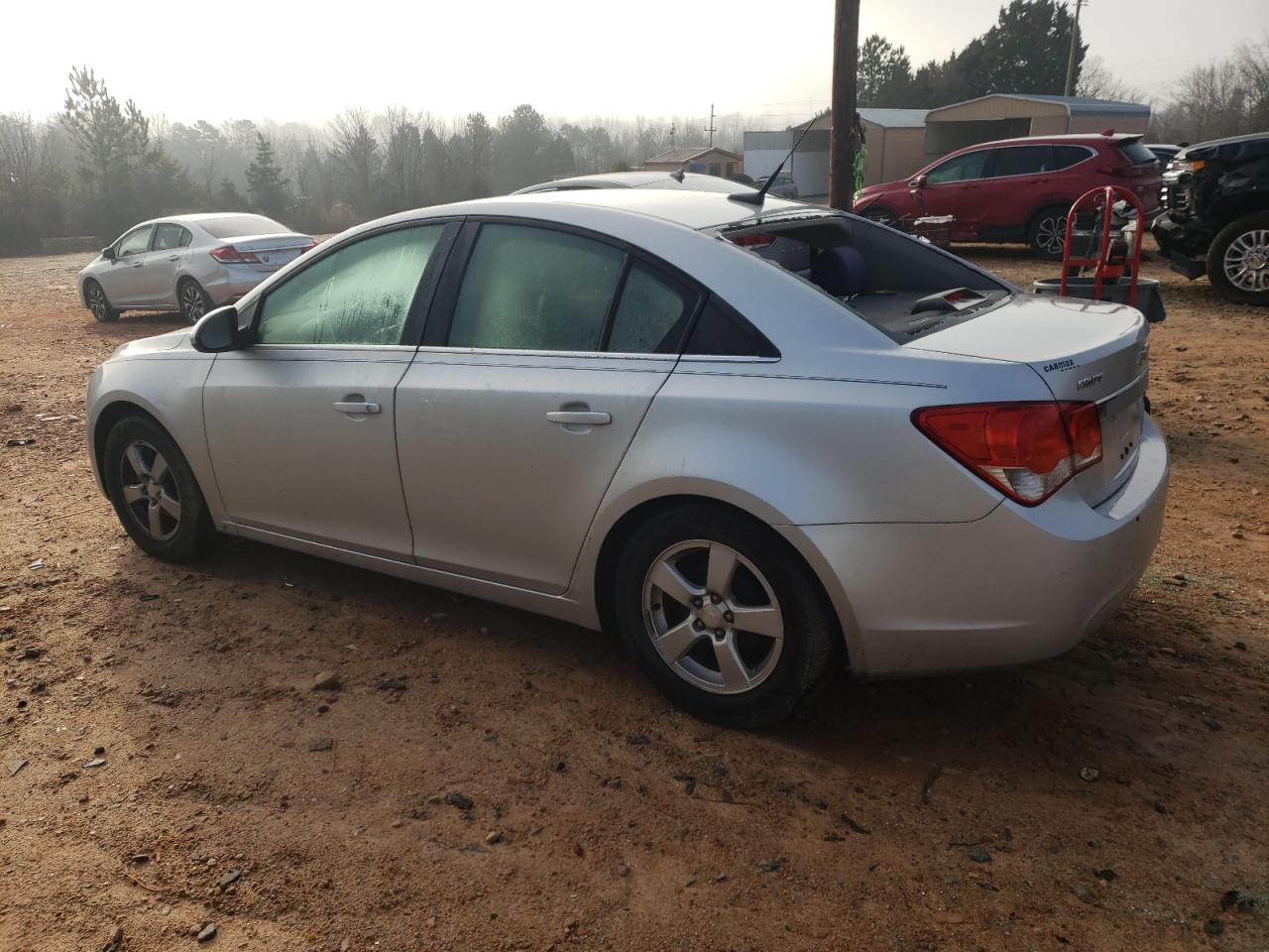 2014 Chevrolet Cruze VIN 1G1PC5SB9E7447970 Copart auction photo, vandalism damage thumbnail 2