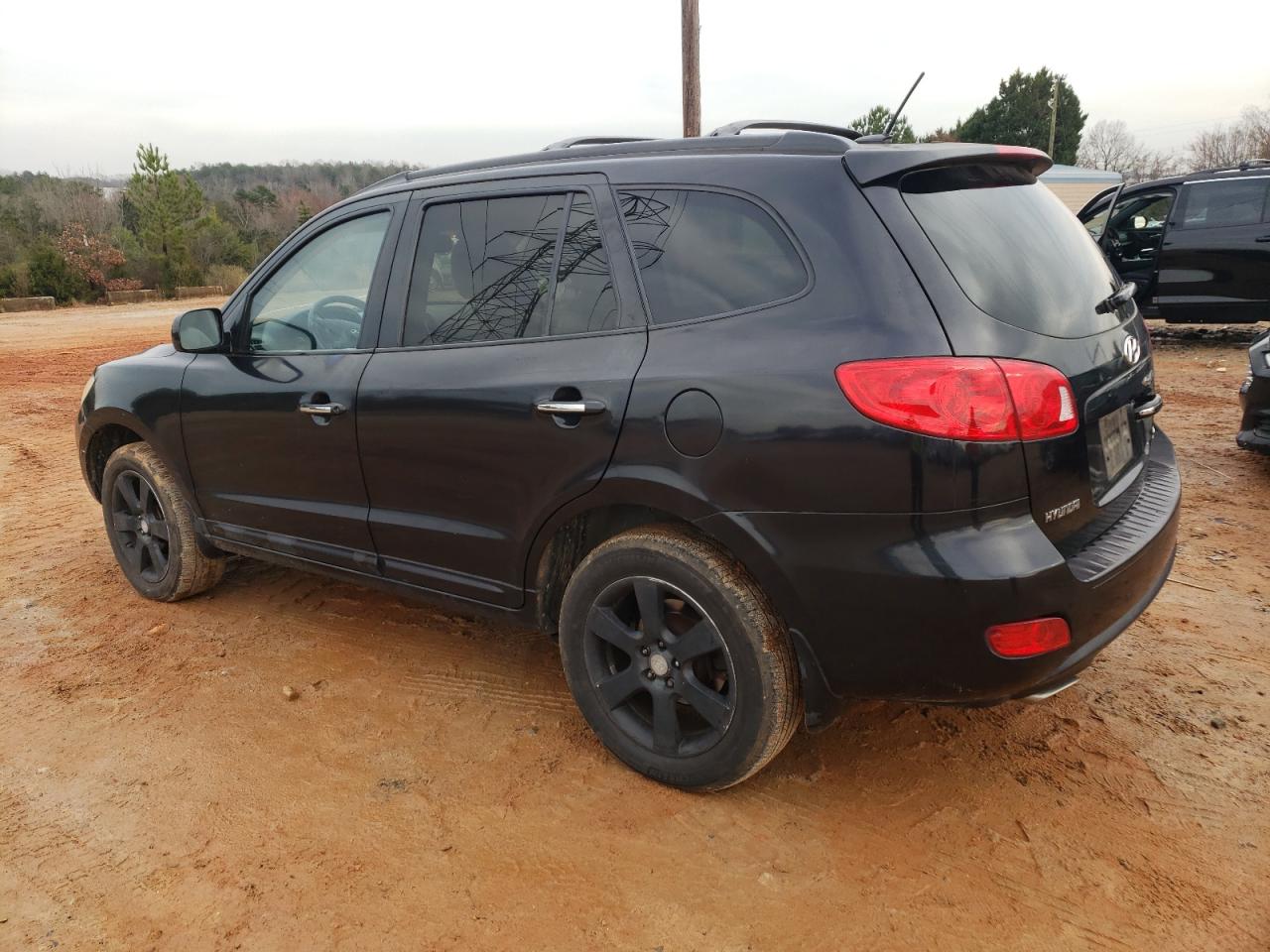 2009 Hyundai Santa Fe VIN 5NMSH13E69H255487 Copart auction photo, mechanical damage thumbnail 2