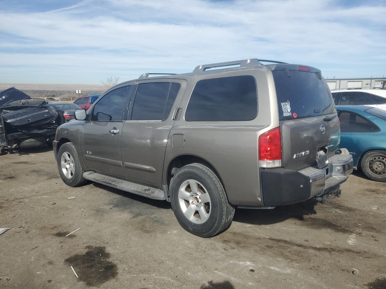 2006 Nissan Armada VIN 5N1AA08A16N730411 Copart auction photo, rear end damage thumbnail 2