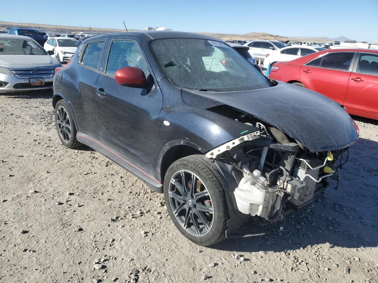 2013 Nissan Juke VIN JN8AF5MV3DT232347 Copart auction photo, front end damage thumbnail 4
