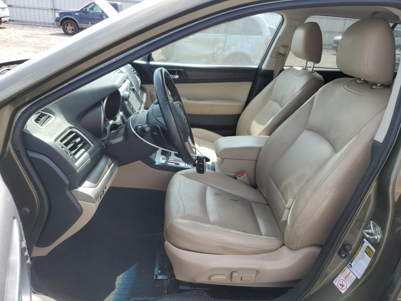2015 Subaru Outback VIN 4S4BSANCXF3282386 Copart auction photo, front end / side damage thumbnail 7