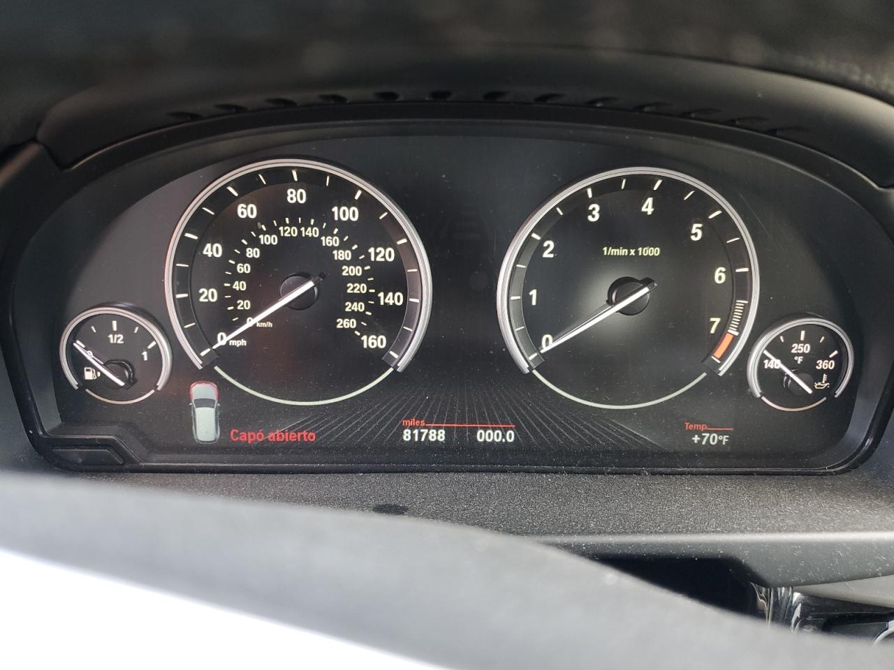 2015 BMW X5 VIN 5UXKR0C53F0P00463 Copart auction photo, vandalism / stripped damage thumbnail 9