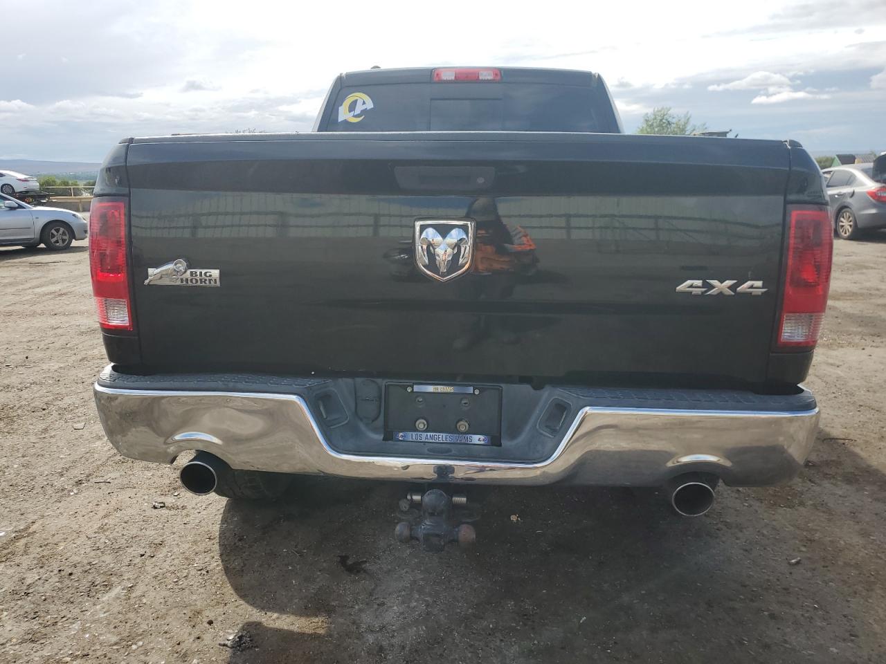 2014 RAM 1500 VIN 1C6RR7GT6ES260007 Copart auction photo, front end / side damage thumbnail 6