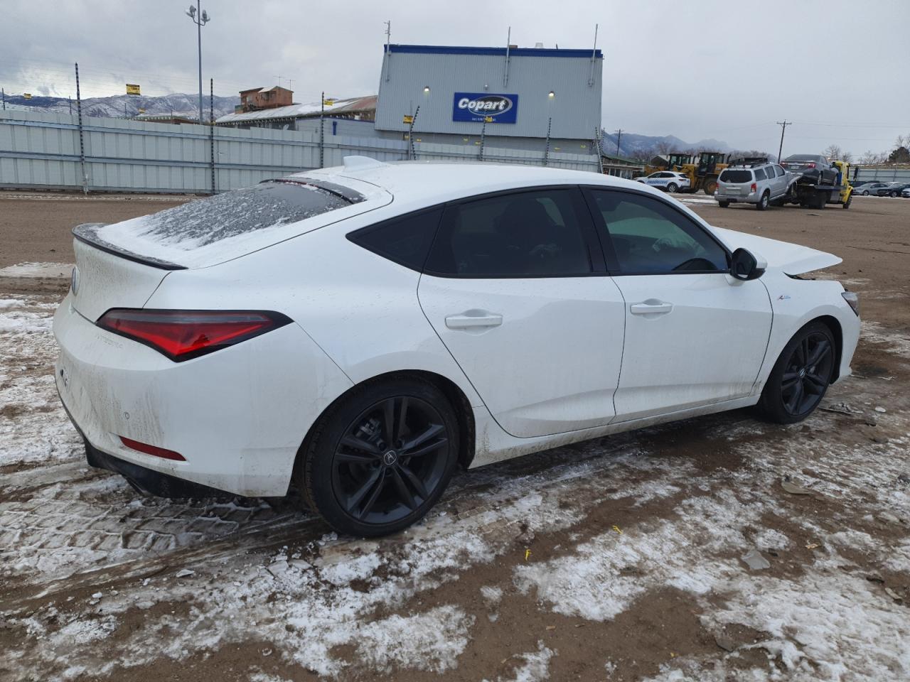2024 Acura Integra VIN 19UDE4H68RA018144 Copart auction photo, front end / side damage thumbnail 3