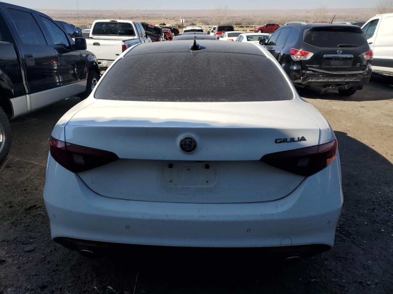 2021 Alfa Romeo Giulia VIN ZARFAMBN0M7648870 Copart auction photo, front end damage thumbnail 6