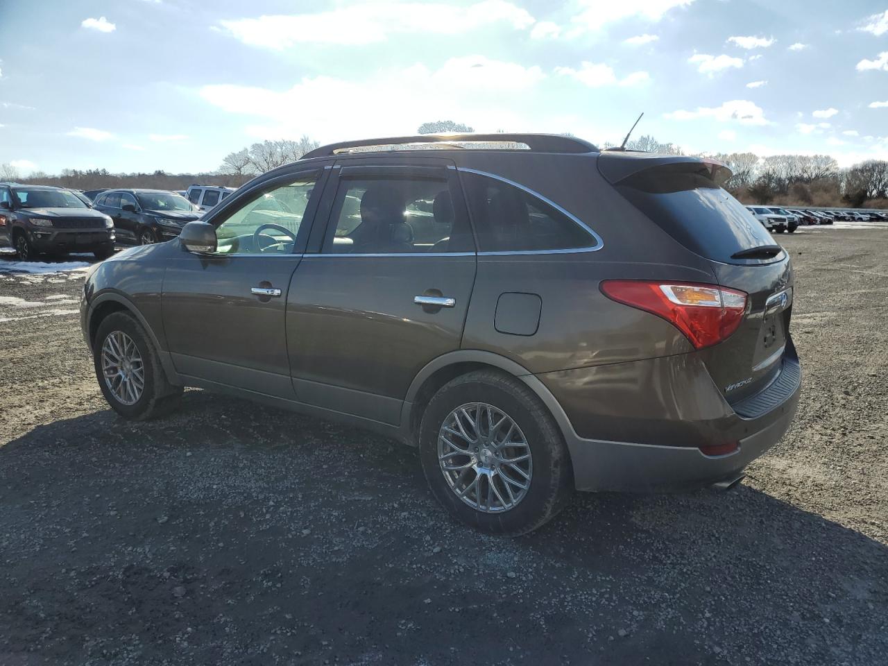 2012 Hyundai Veracruz VIN KM8NUDCC6CU191617 Copart auction photo, mechanical damage thumbnail 2