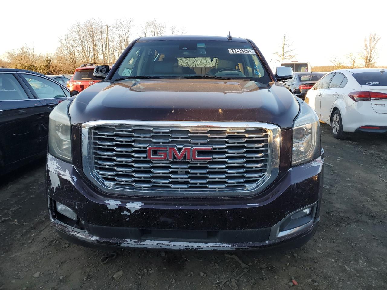 2017 GMC Yukon VIN 1GKS2CKJ4HR316877 Copart auction photo, rear end / front end damage thumbnail 5