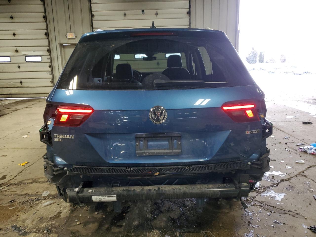 2020 Volkswagen Tiguan VIN 3VV2B7AX2LM166658 Copart auction photo, stripped damage thumbnail 6