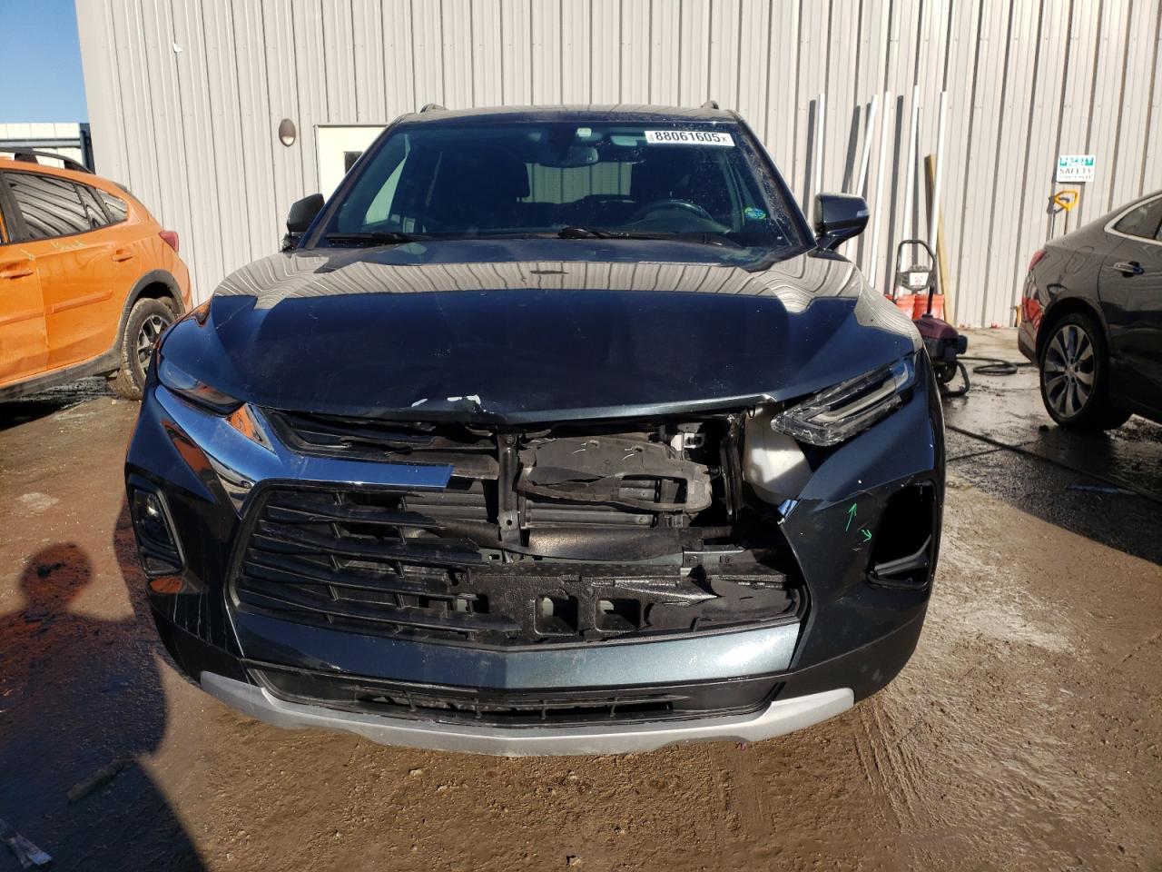 2019 Chevrolet Blazer VIN 3GNKBGRS2KS601493 Copart auction photo, front end damage thumbnail 5