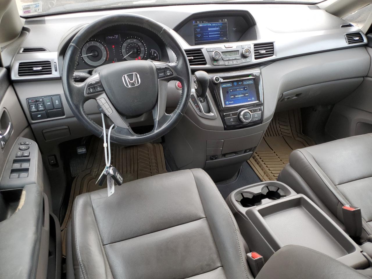 2014 Honda Odyssey VIN 5FNRL5H61EB004099 Copart auction photo, front end damage thumbnail 9