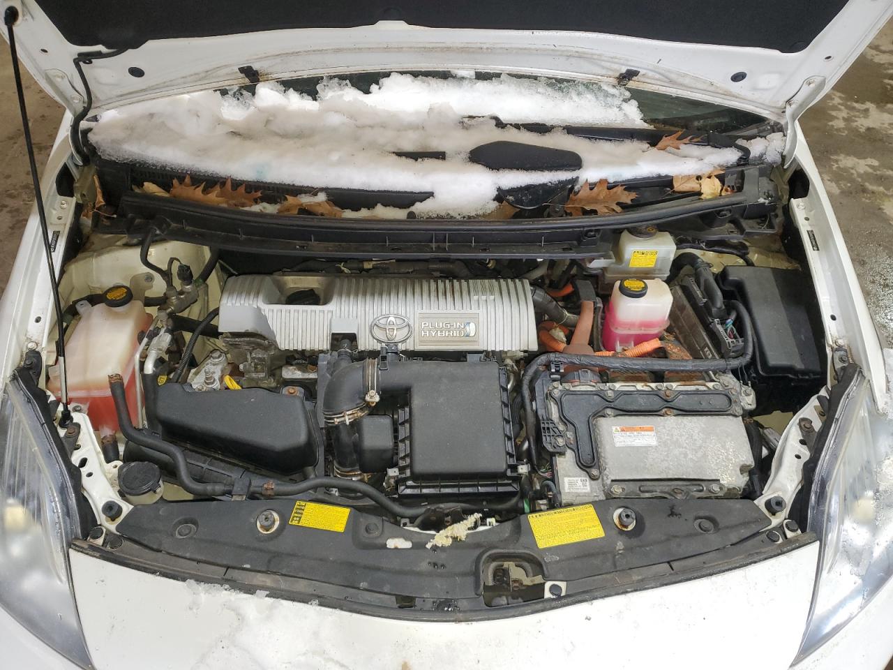 2012 Toyota Prius VIN JTDKN3DP3C3009393 Copart auction photo, side damage thumbnail 12