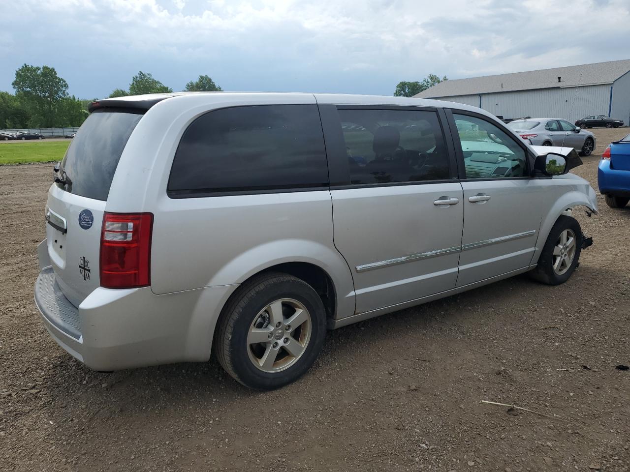 2008 Dodge Caravan VIN 2D8HN54P98R619983 Copart auction photo, front end damage thumbnail 3