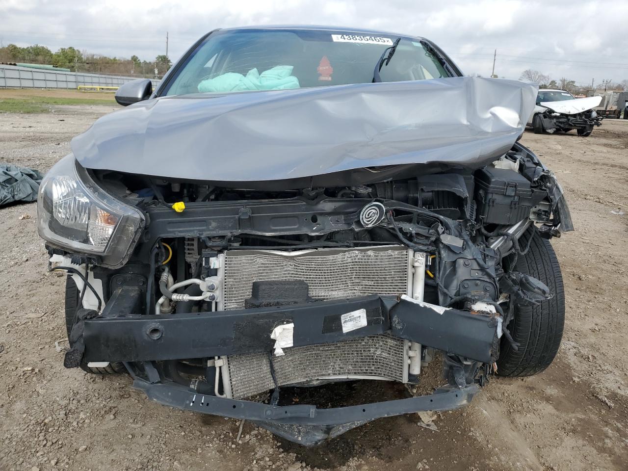2022 KIA Rio VIN 3KPA24AD1NE450486 Copart auction photo, front end / minor dent/scratches damage thumbnail 5