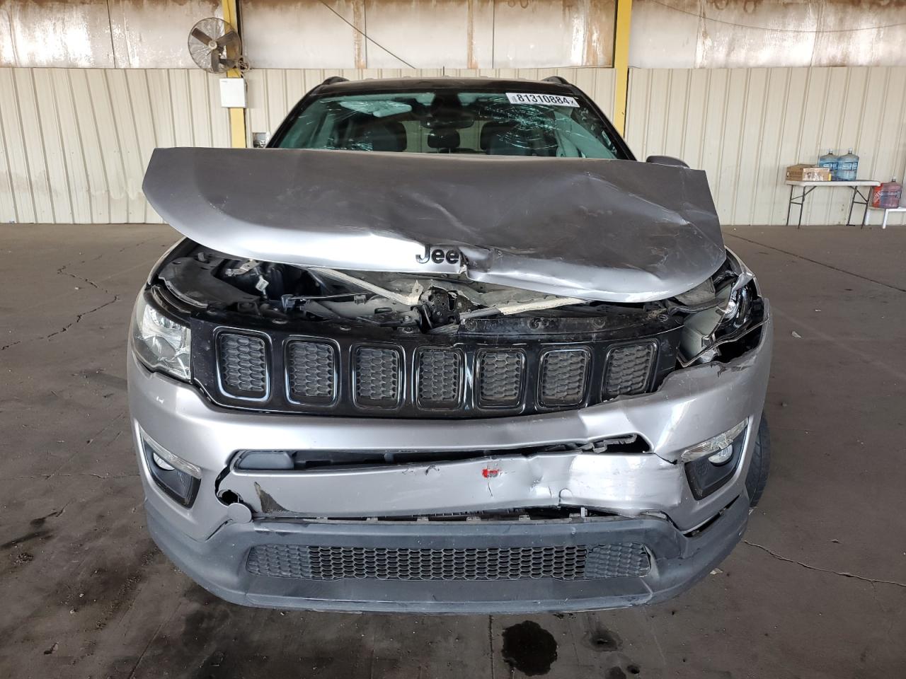 2018 Jeep Compass VIN 3C4NJCBB2JT407213 Copart auction photo, front end damage thumbnail 5