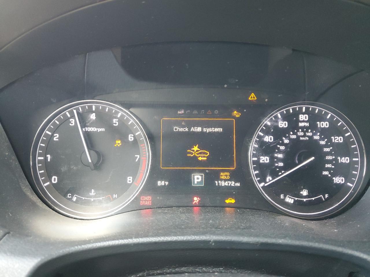 2017 Genesis G80 VIN KMHGN4JE6HU177945 Copart auction photo, front end damage thumbnail 9