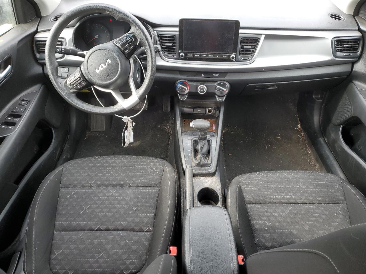 2022 KIA Rio VIN 3KPA24AD2NE482136 Copart auction photo, front end damage thumbnail 8