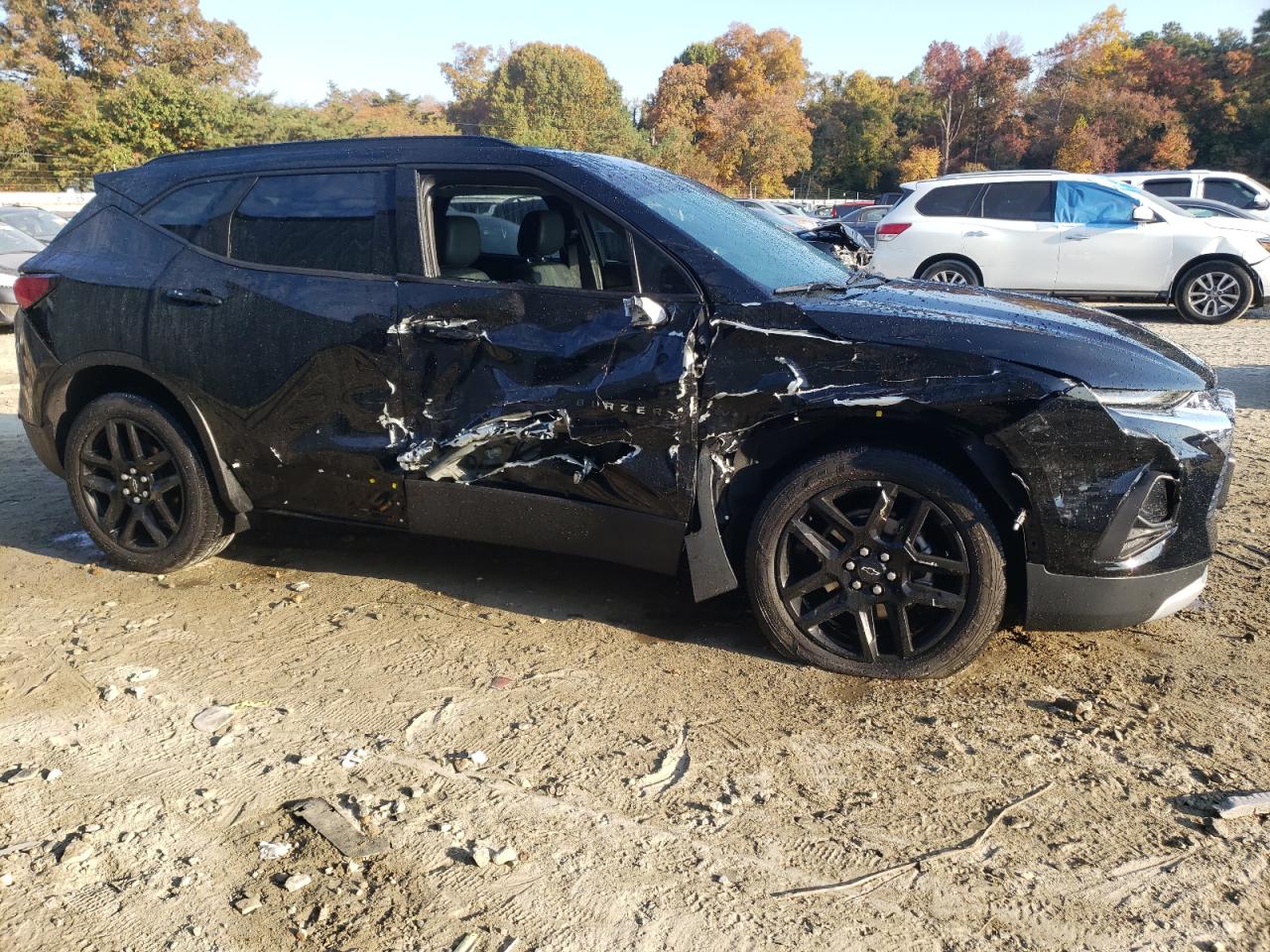 2021 Chevrolet Blazer VIN 3GNKBJRSXMS539549 Copart auction photo, all over / minor dent/scratches damage thumbnail 3