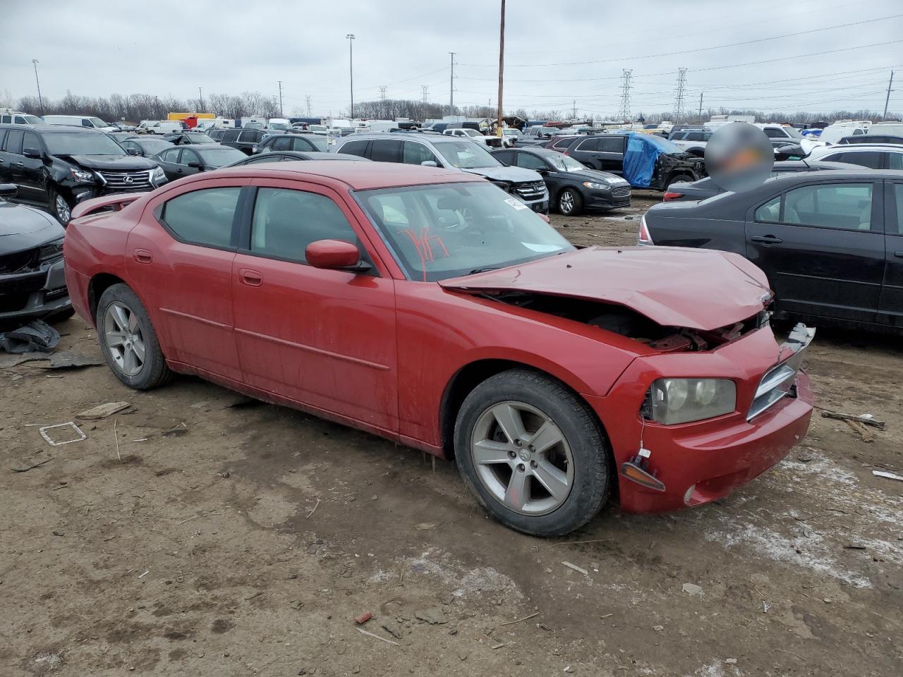 2010 Dodge Charger VIN 2B3CA3CV5AH142071 Copart auction photo, front end damage thumbnail 4