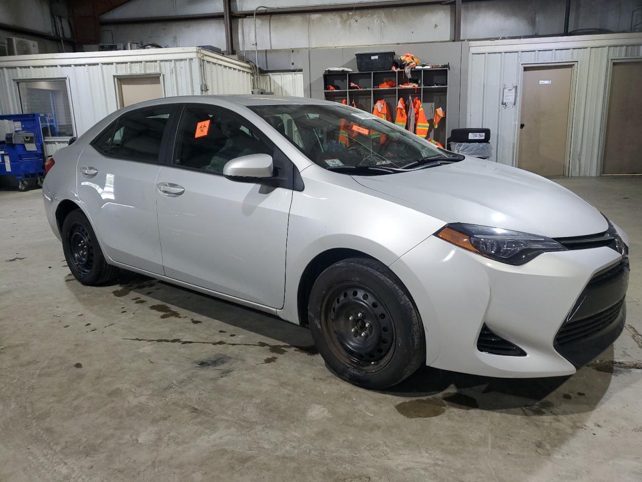 2017 Toyota Corolla VIN 2T1BURHE7HC910117 Copart auction photo, vandalism damage thumbnail 4