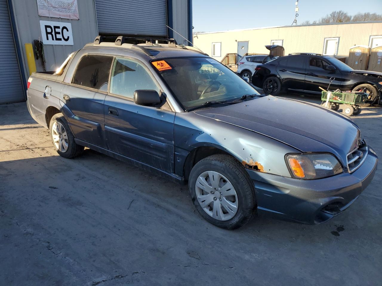 2006 Subaru Baja VIN 4S4BT62C367100549 Copart auction photo, front end damage thumbnail 4