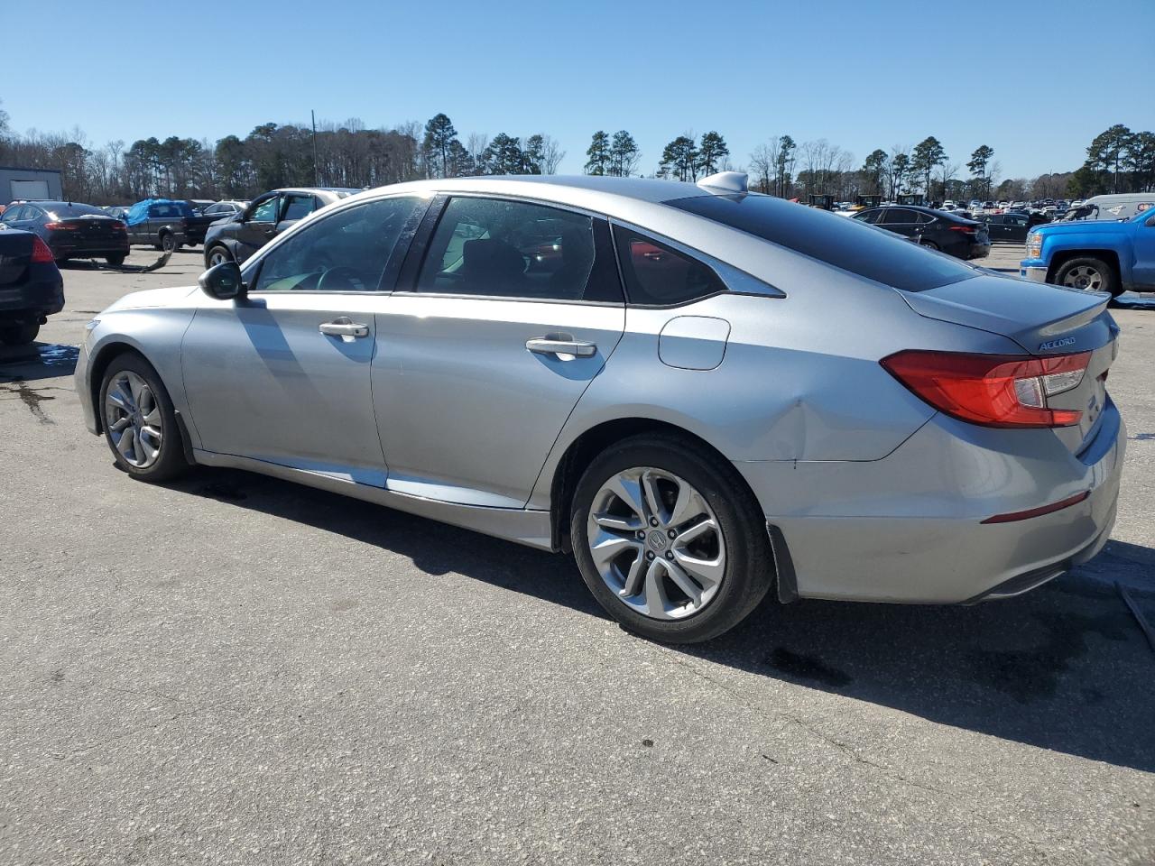 2020 Honda Accord VIN 1HGCV1F14LA053305 Copart auction photo, side damage thumbnail 2