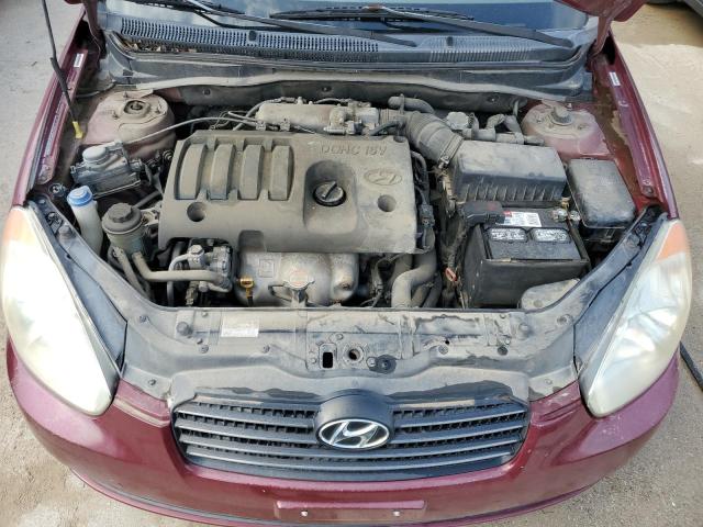 2009 Hyundai Accent VIN KMHCN46C99U331488 Copart auction photo, hail / minor dent/scratches damage thumbnail 11
