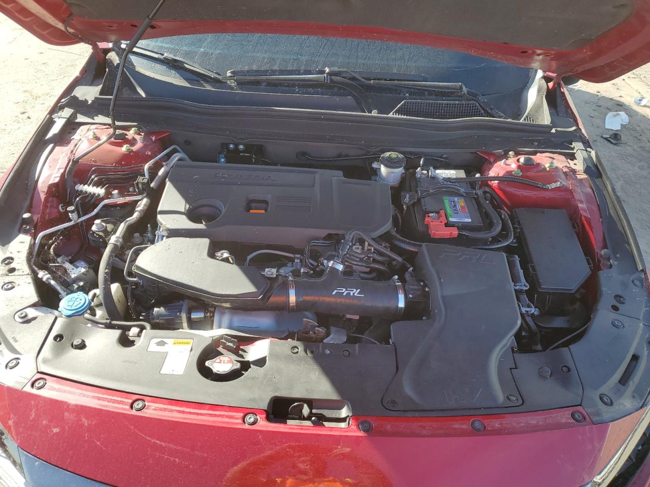 2021 Honda Accord VIN 1HGCV2F36MA017401 Copart auction photo, rollover damage thumbnail 11