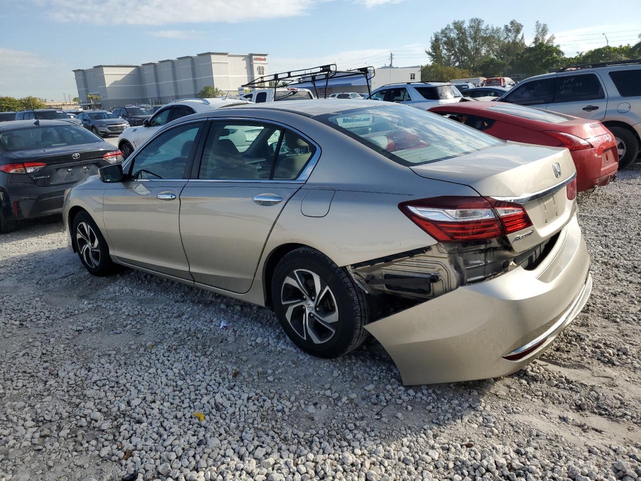 2016 Honda Accord VIN 1HGCR2F32GA090208 Copart auction photo, rear end damage thumbnail 2