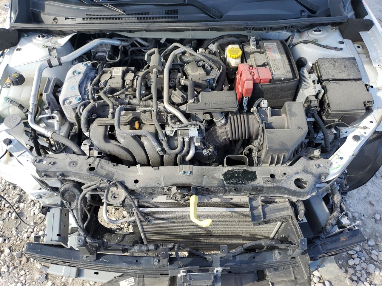 2022 Nissan Sentra VIN 3N1AB8CV7NY292606 Copart auction photo, front end damage thumbnail 11