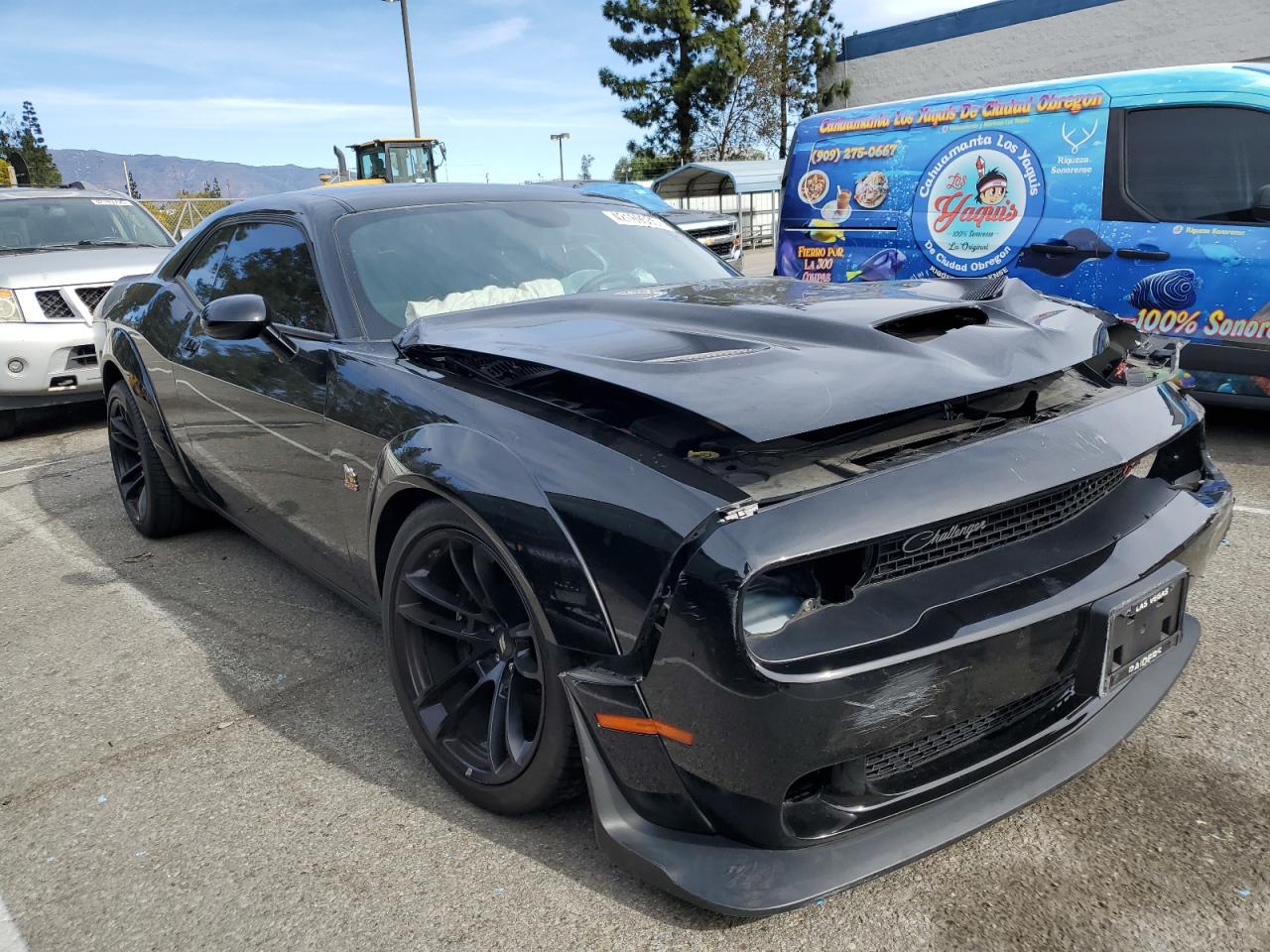 2021 Dodge Challenger VIN 2C3CDZFJXMH521030 Copart auction photo, all over / undercarriage damage thumbnail 4