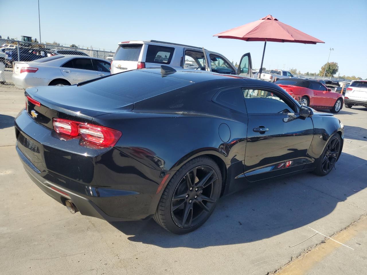 2019 Chevrolet Camaro VIN 1G1FB1RSXK0119992 Copart auction photo, front end damage thumbnail 3