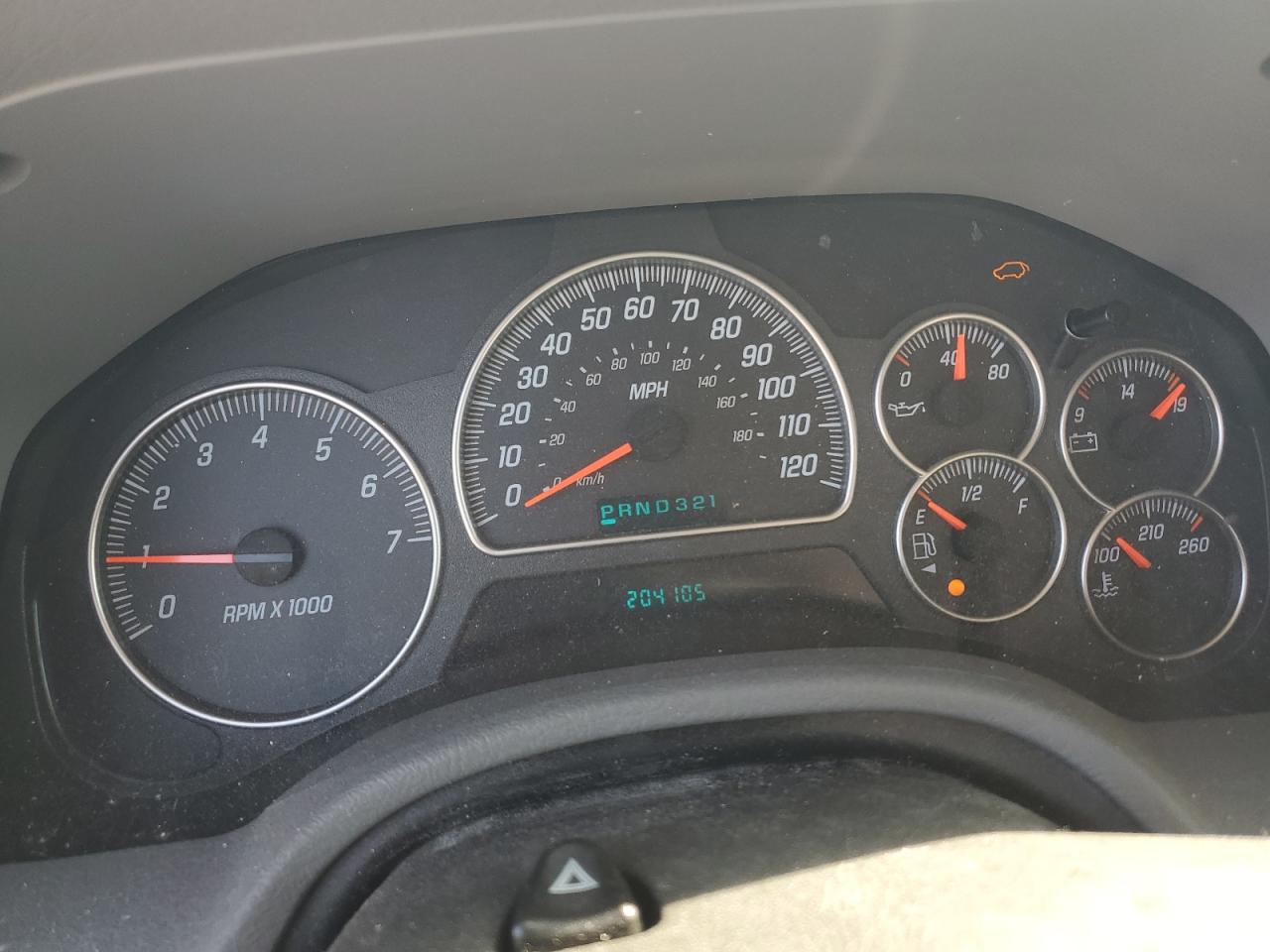 2005 GMC Envoy VIN 1GKDT13S752335283 Copart auction photo, front end damage thumbnail 9