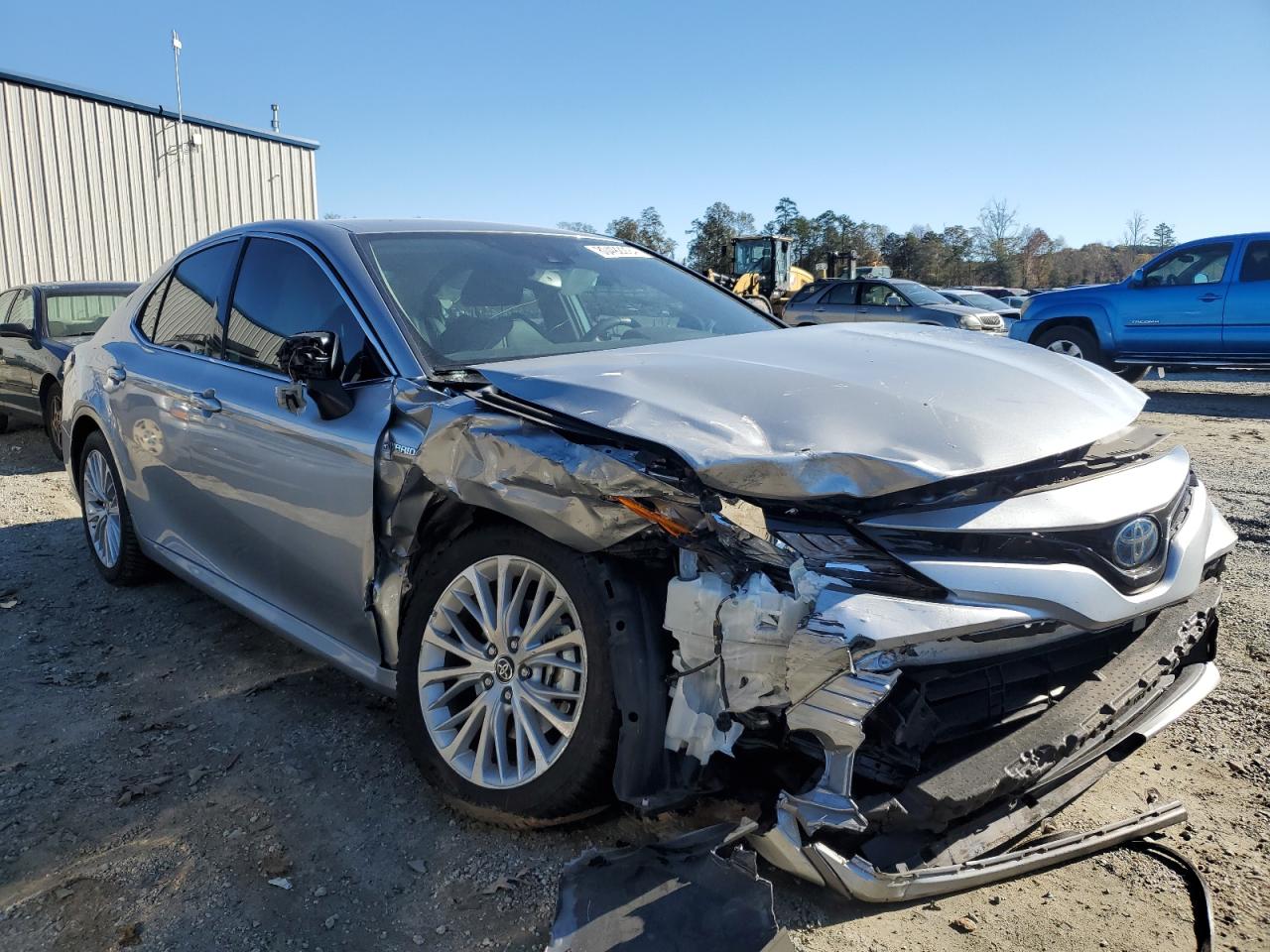 2020 Toyota Camry VIN 4T1F31AK3LU540183 Copart auction photo, front end / minor dent/scratches damage thumbnail 4